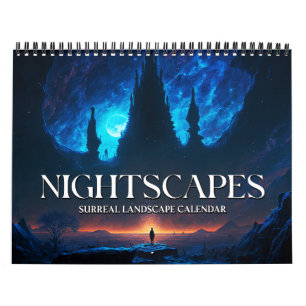 2025 Nightscapes 1 Surreal Landscape Art Calendar