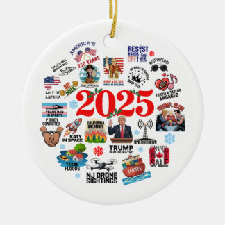 2025 Noteable Events Ornament