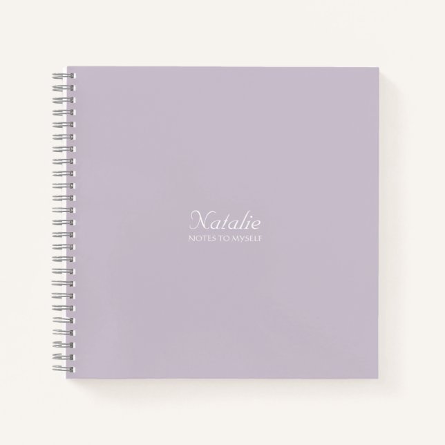 2025 Notes to myself  Notebook (Front)