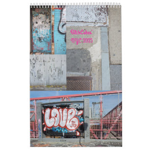 2025 NYC Calendar by Bitchcakes