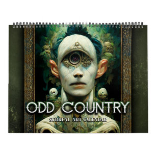 2025 Odd Country 1 Surreal Art Calendar