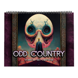 2025 Odd Country 2 Surreal Art Calendar