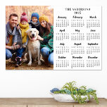2025 Personalized Photo New Year 12 Month Calendar Poster<br><div class="desc">2025 New Year Photo Calendar Poster - This custom calendar poster is perfect to highlight or circle special family dates, anniversaries, birthdays, and reunions. This large calendar is perfect for kids sporting events practice schedule, after school appointments, or family fun game dates. Personalize these full year photo calendar posters with...</div>