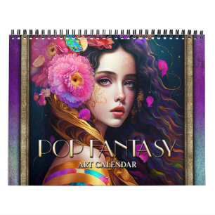 2025 Pop Fantasy Surreal Women Art Calendar
