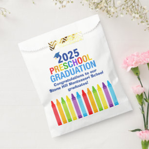 2025 Preschool Graduation Custom School Party Favour Bag