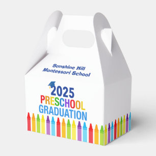 2025 Preschool Graduation Custom School Party Favour Box