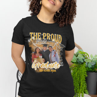 2025 Proud Family Matching Personalised Graduation T-Shirt