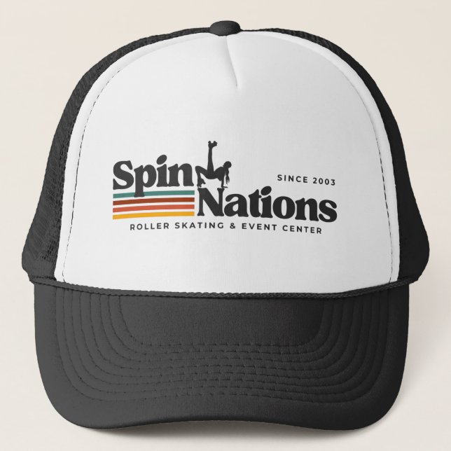 2025 Retro Trucker Hat | SpinNations (Front)