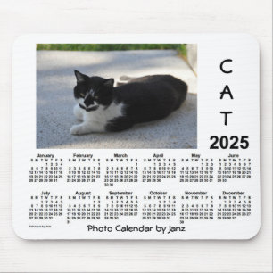 2025 Sassy Cat Photo Calendar by Janz Mouse Pad