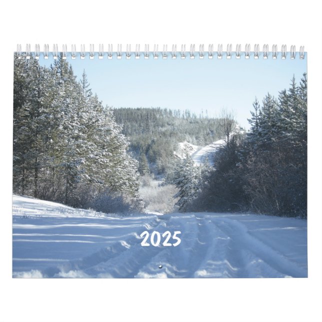 2025 Scenic Wilderness Landscape  Calendar (Cover)
