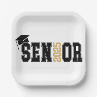 2025 Senior Graduate Paper Plate