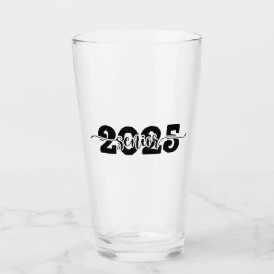 2025 Senior Graduation Class of 2025 School Glass