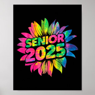 2025 Senior Tie Dye Cl Of 25 Senior 2025 Graduatio Poster