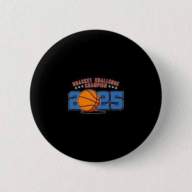 2025 Sketll Bracket Challenge Winner  6 Cm Round Badge (Front)