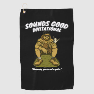 2025 Sounds Good Invitational Shirt Golf Towel