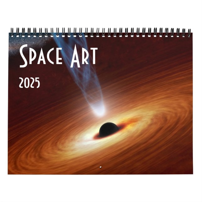 2025 Space Art Astronomy Universe Calendar (Cover)
