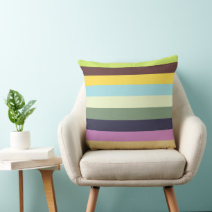 2025 Spring Summer Stripes Cushion