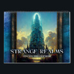 2025 Strange Realms 2 Fantasy Art Calendar<br><div class="desc">2025 Strange Realms 2 Fantasy Art Calendar</div>