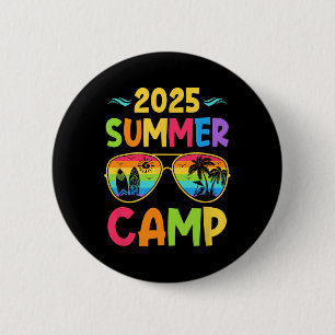 2025 Summer Camp 2025 Summer Vacation Matching Fam 6 Cm Round Badge