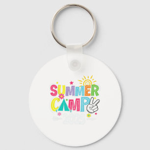 2025 Summer Camp 2025 Summer Vacation Matching Fam Key Ring