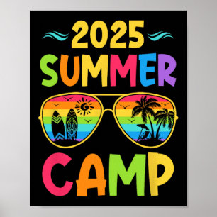 2025 Summer Camp 2025 Summer Vacation Matching Fam Poster