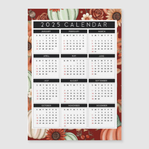 2025 Sunflower Flyer Calendar– Year-at-a-Glance