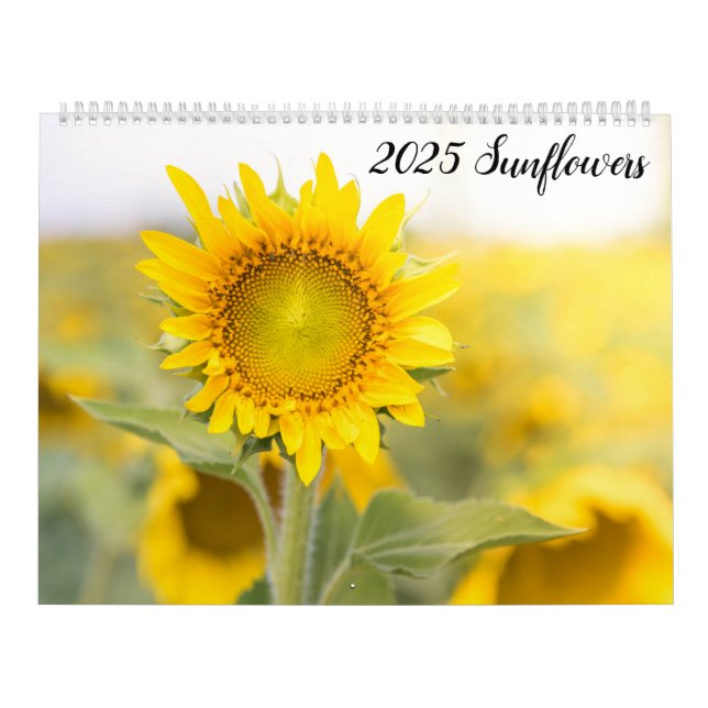 2025 Sunflowers Calendar (Cover)