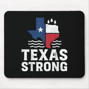 2025 Support Texas Floods Shirt Texas Floods Stron Mouse Pad