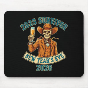 2025 Survivor New Year's Eve 2026 Mouse Pad