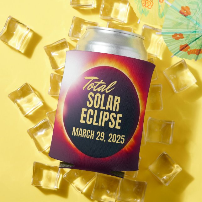2025 Total Solar Eclipse  Can Cooler (In Situ Summer)