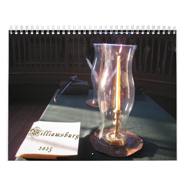 2025 Tour Of Williamsburg Calendar (Cover)