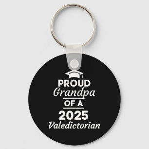 2025 Valedictorian Grandpa 2025 College Graduation Key Ring
