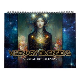 2025 Visionary Dimensions Surreal Art Calendar