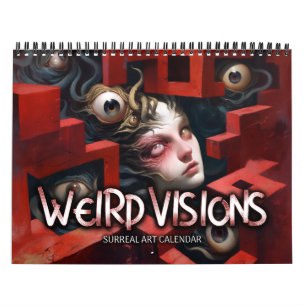 2025 Weird Visions Surreal Horror Calendar