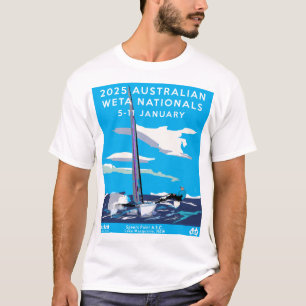 2025 Weta Nationals T-Shirt - White/Lilac