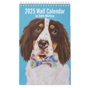 2025 Whimsical Dog Calendar - Small