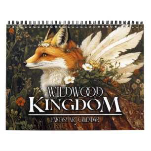 2025 Wildwood Kingdom Fantasy Art Calendar