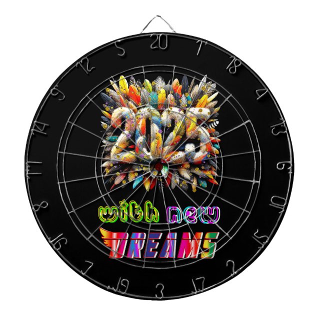 2025 With New Dreams Dartboard (Front)