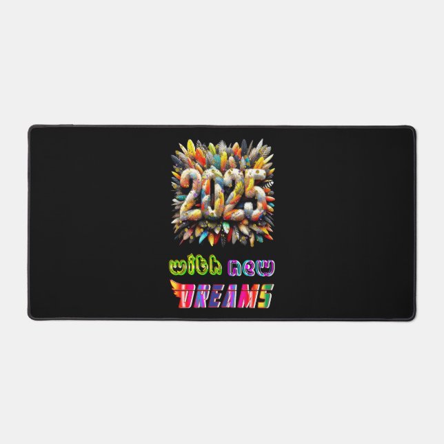 2025 With New Dreams Desk Mat (Front)