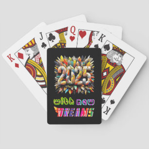 2025 With New Dreams Playing Cards