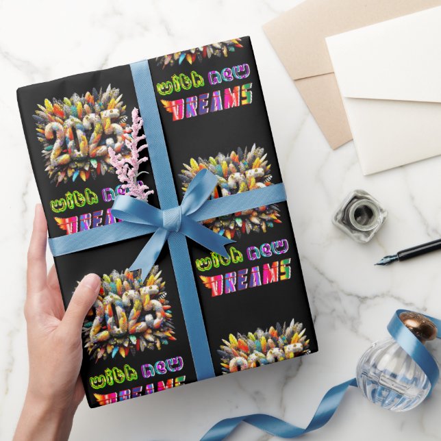 2025 With New Dreams Wrapping Paper (Gifting)