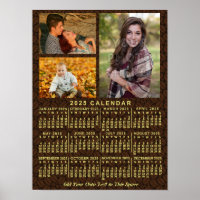 2025 Year Monthly Calendar Coffee Beans 3 Photos