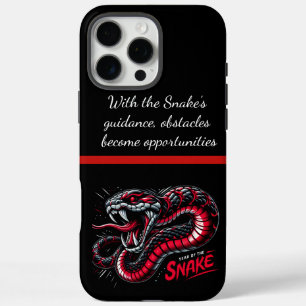 2025: year of the snake celebration iPhone 16 pro max case