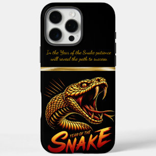 2025: year of the snake celebrations iPhone 16 pro max case