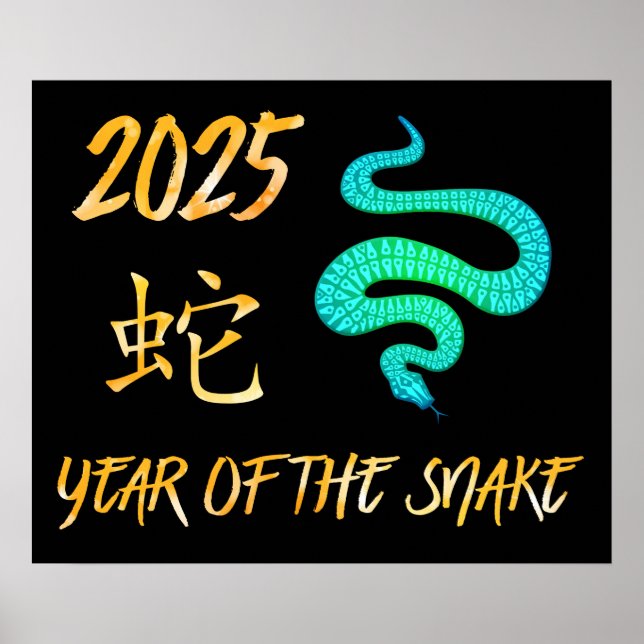2025 Year Of The Snake Poster (Front)
