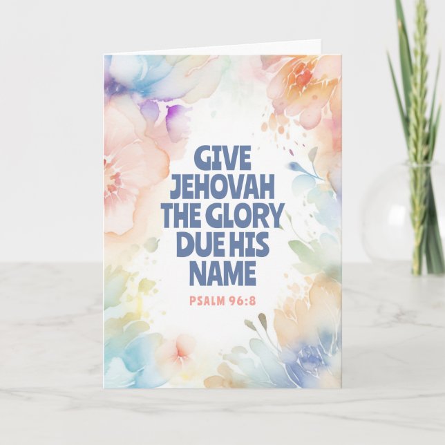2025 Yeartext Gift | JW Greeting Card (Front)