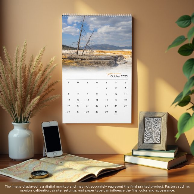 2025 Yellowstone National Park Calendar (Creator Uploaded)