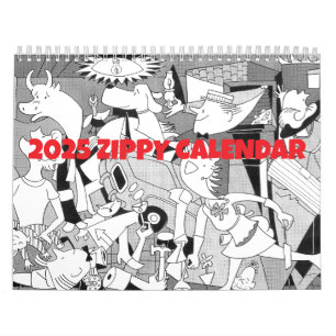 2025 Zippy Calendar by Bill Griffith