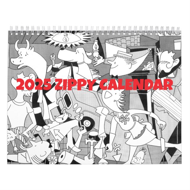 2025 Zippy Calendar by Bill Griffith (Cover)
