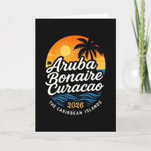 2026 Abc Islands Aru Bonaire Curacao Cruise Vacati Card